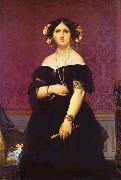 Jean Auguste Dominique Ingres Portrait of Madame Moitessier Standing France oil painting reproduction